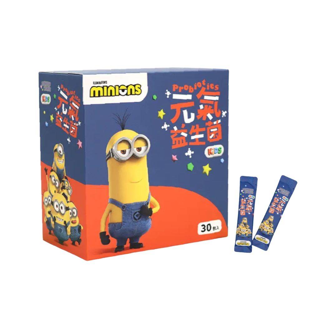 小小兵 元氣益生菌1盒(30包/盒) 內附盲盒貼紙