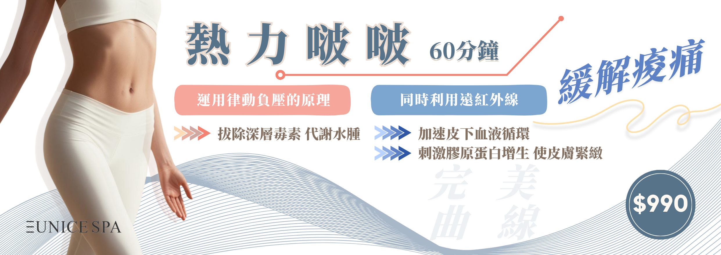 EUNICE Spa 熱力啵啵 60分鐘